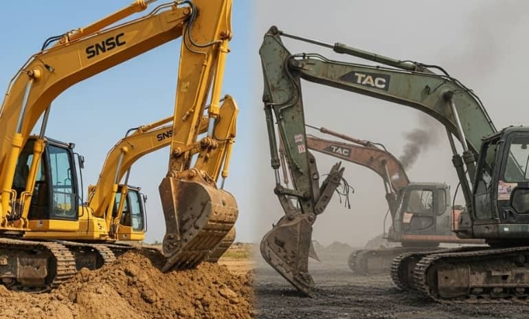 Venta de Excavadoras en México: La Ventaja de una Excavadora de Orugas Nueva y Certificada SNSC