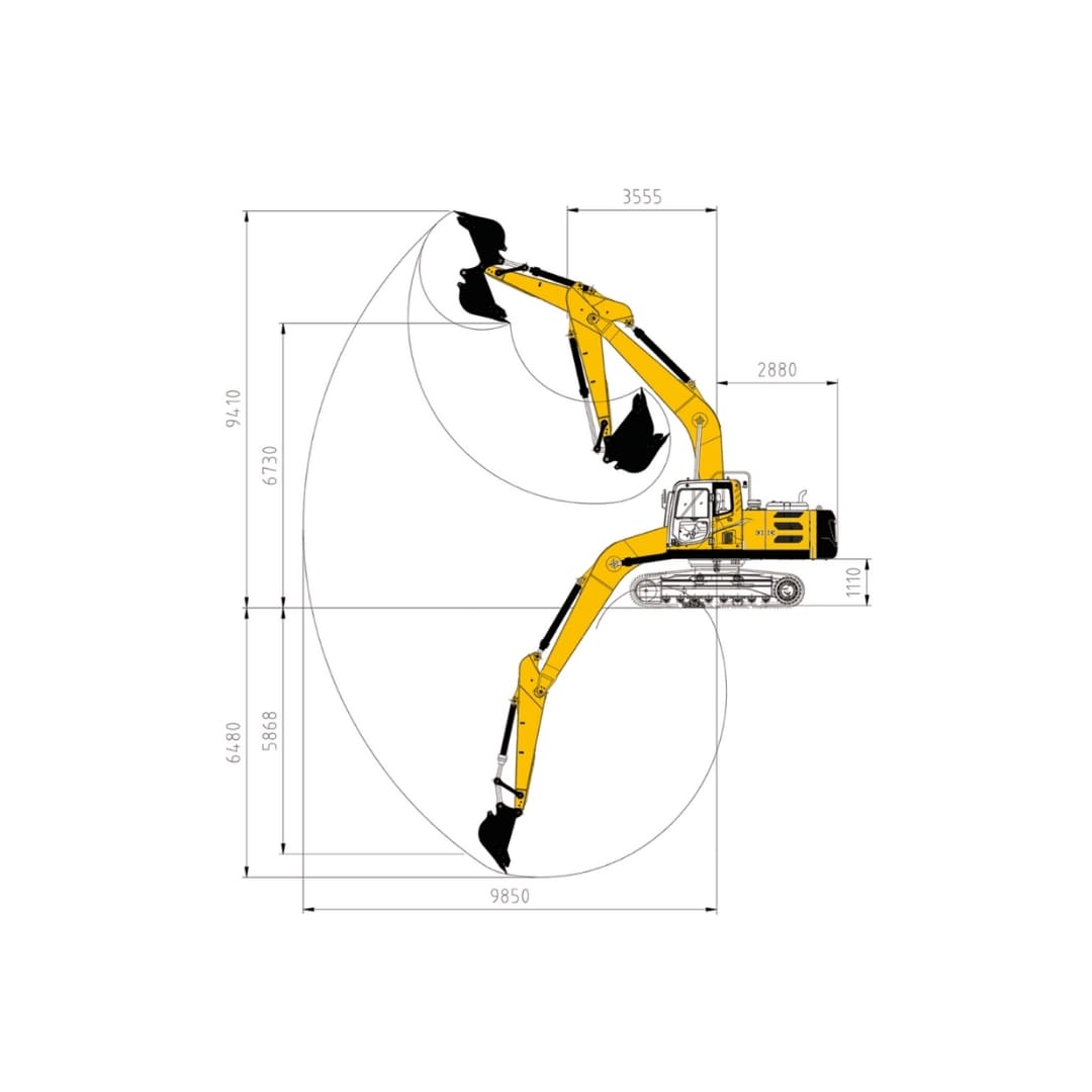 Excavadora SNSC JH8210 - Image 2