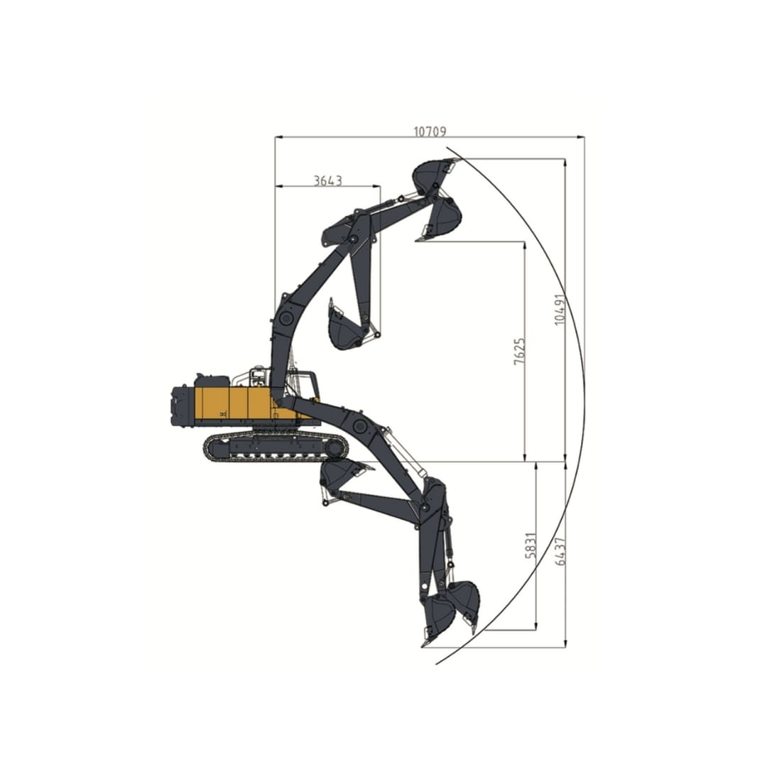 Excavadora SNSC JH8330 - Image 2