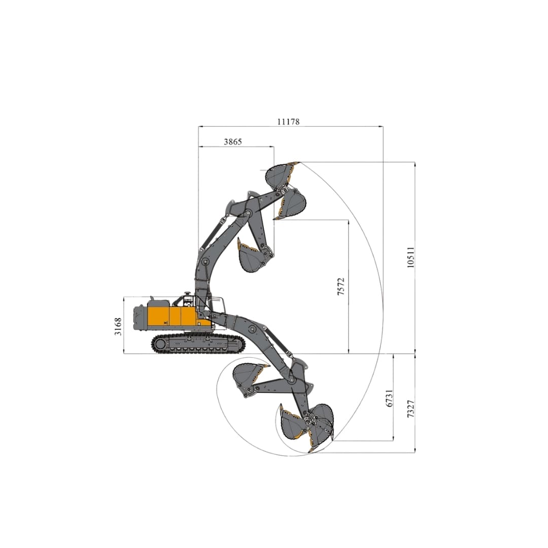Excavadora SNSC JH8380 - Image 2