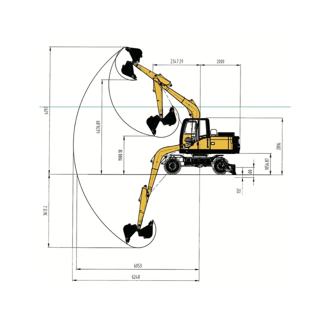Excavadora SNSC JH9075 - Image 2