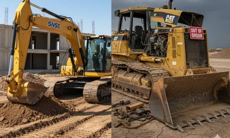 La Retroexcavaora SNSC Nueva: mejores que Retroexcavadoras Usadas importadas de USA