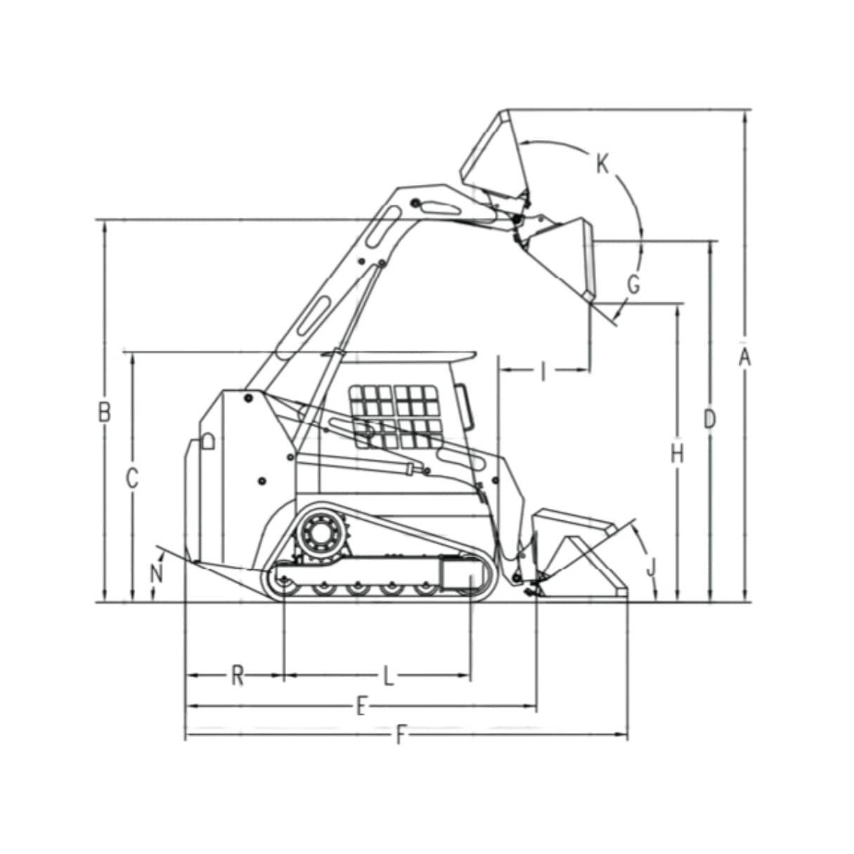 Minicargador Orugas SNSC TS100X - Image 2