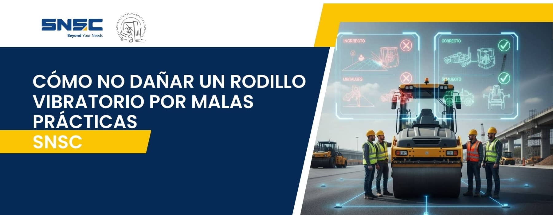 Guía de Cuidado_ Cómo no dañar un rodillo vibratorio por malas prácticas