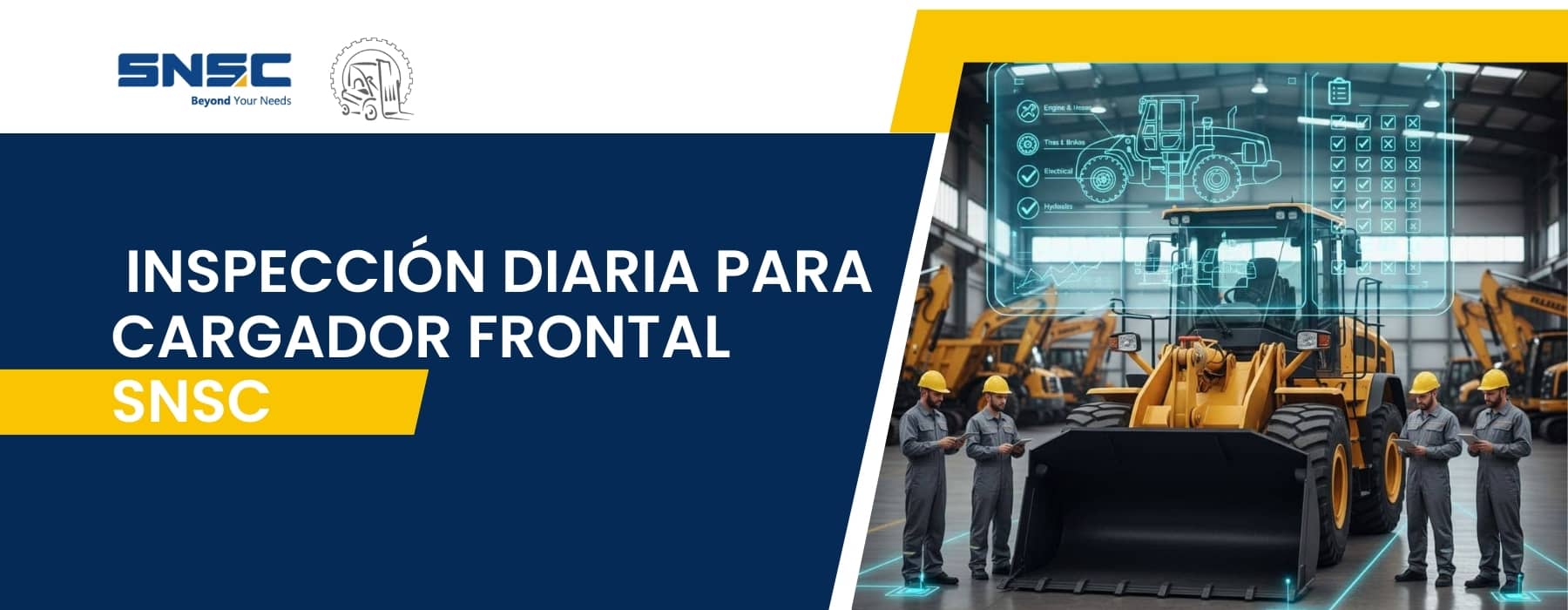 Inspección Diaria para Cargador Frontal